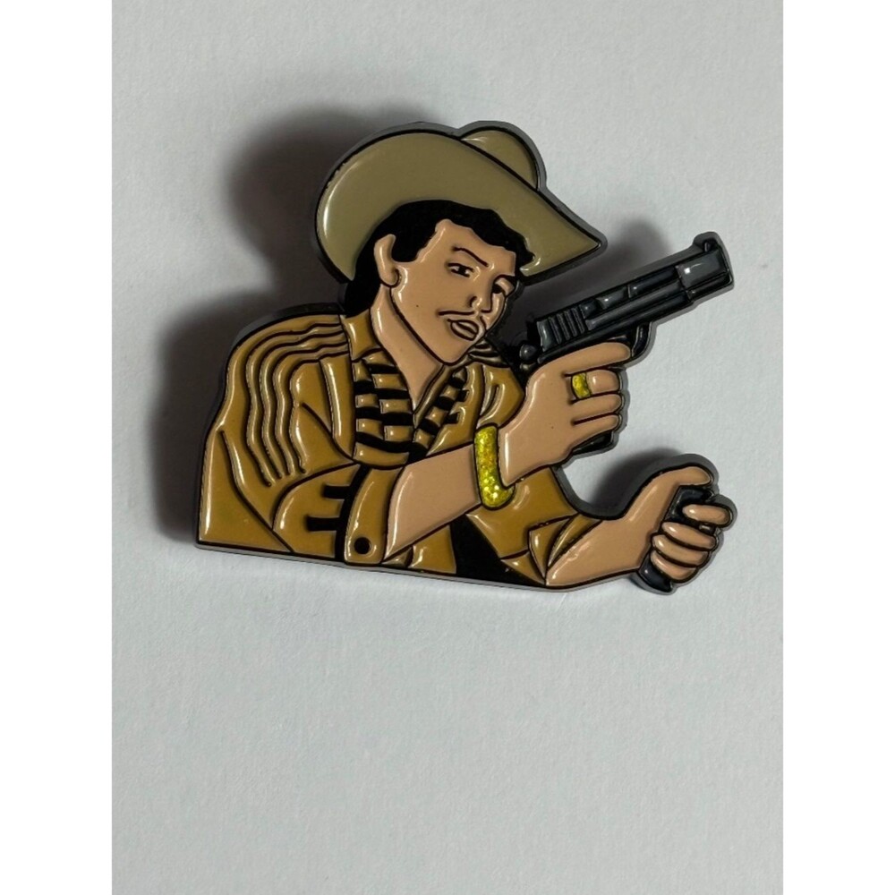 Chalino Sanchez Gun Pistol Hat Pin Pins Hats Fitted Mexico Mexican